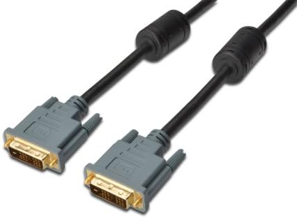 Дигитус DC-320103-020-D 2.0 m DVI(18+1) Мъж - DVI(18+1) DVI Male кабел за Свързване с ферритовым/позлатените покритие