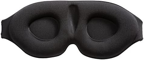 3D Contour чаша Маска за сън и маска за очите, маска за очи за Пътуване/на Сън/Замяна Работа, маска за очи с мека и удобна