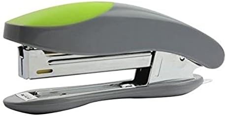 Q Connect No10 Softgrip Mini Stapler, зелено/Сиво