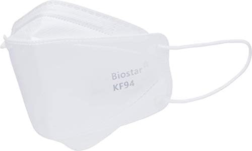 (Опаковка от 10 броя) Маска Biostar Premium KF94 с филтър MB, индивидуална опаковка