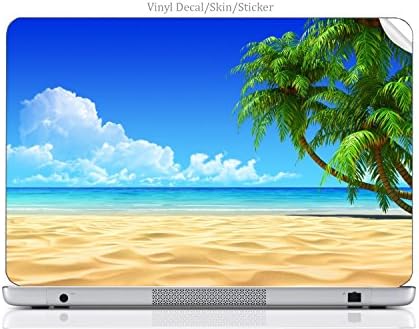 Лаптоп VINYL СТИКЕР Стикер на Кожата Печат Плаж Книги За Изкуството и интересите Latitude D620 / D630
