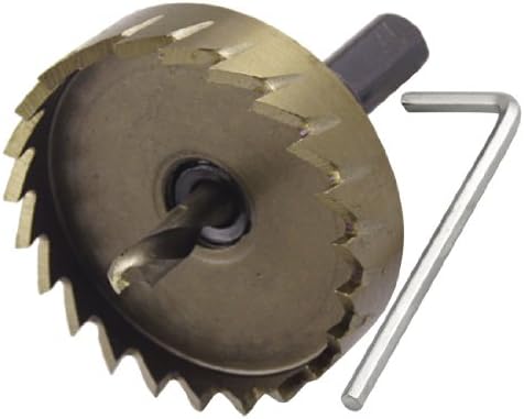 Aexit HSS 53mm Hole Saws & Accessories Диаметърът на Рязане на Желязо 6 mm Dia Twist Пробийте Bit Hole Saws Hole Saw