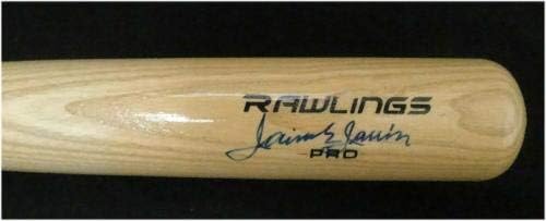 Джейми Jarrin Hand Signed Autographed Baseball Bat Los Angeles Dodgers на PSA 65726 - MLB Autographed Game Употребявани