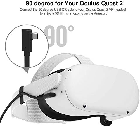 STALINK Oculus Линк USB Кабел-C към USB-C VR Аксесоари. Кабел-адаптер Fast Charge Cord е Съвместим с кабел Oculus Quest