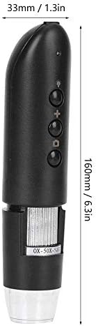 Безжичен Дигитален Микроскоп W03 500X Handheld USB Штейновый на Инспекцията Микроскоп, който е Съвместим за Android и