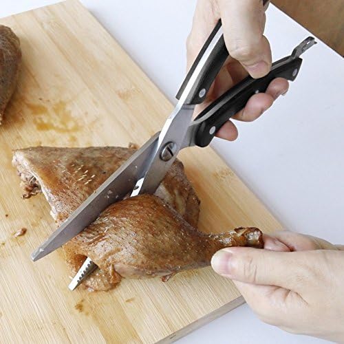 Premium Ножица За Птици - Силни Кухненски Ножици От Неръждаема Стомана, Птици, Риба, Пилешки Кости Ножици