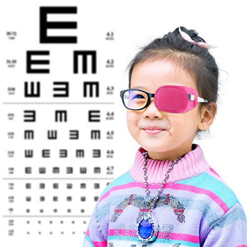 Ewinever(R) 6ШТ Амблиопия Окото Пластир за очила,Лечение Мързелив око и кривогледство за деца, без да дразни детската