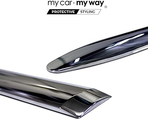 my car my way Bright Chrome Body Side Molding Trim (Fits) Toyota Yaris 5DR 2020-2022 | Luxury Door Защита! | 1.5 инча