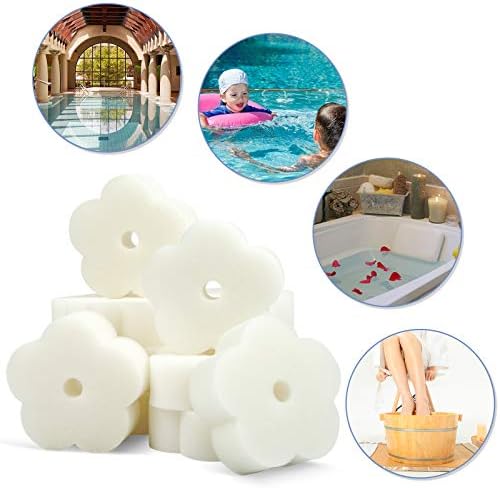 Kesoto Oil Absorbing Sponge Ogyun Absorber for Hot Вана, Swimming Pool and Spa (NOT Vacuum Запечатана) - Pack of 12