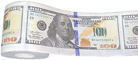 Iconikal 240-Sheet не мога да понасям Joke Пари за Тоалетна хартия, 100-доларова банкнота, 1 ролка