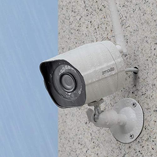 Zmodo 1080p Full HD Външна Безжична Камера за Сигурност, 2 Пакета (а), Smart home Вътрешен Външен WiFi IP Камера с Нощно