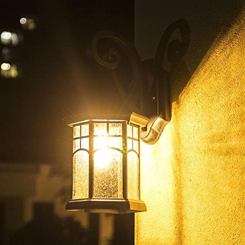 Монтиран на стената Лампа, Европейският монтиран на стената Лампа, Открит Водоустойчив Стъклена Стена Лампа S E27 Европейския