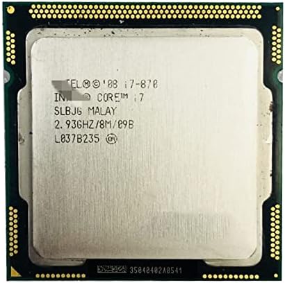 WUYIN I7-870 I7 870 2.9 GHz Четириядрен Процесор 8M 95W LGA 1156 Процесори на процесора