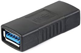 XINGLAI 1PCS USB 3.0 Type A Female to Female Connector Converter Extender Adapter-Съвместим с USB 2.0/1.0 стандарти за