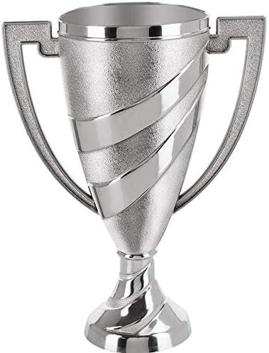 Crown Награди Silver Cup Trophy, 8.4 Сребърна купа Гравируемый Трофея на черно съвременния база