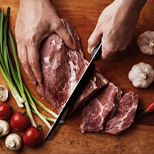 Orblue Premium Meat Cleaver - Мясницкий нож на Главния готвач от неръждаема стомана за приготвяне на храна-Професионален