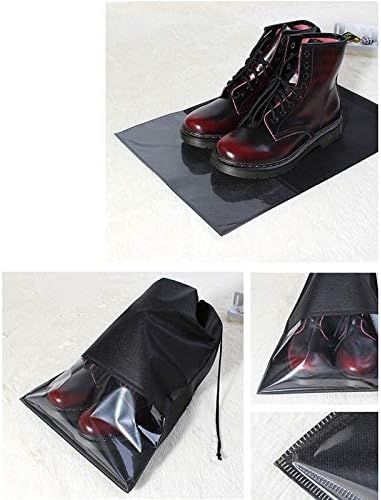 YINZHI Чанти За Съхранение на Кутия За Съхранение на 10 броя Водоустойчив обувки, Чанта За Багаж Чанта за Преносим Пътен органайзер Дантела Чанта Калъф нетъкан органай