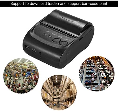 Принтер получаване на преносим термален принтер BBGGJ Handheld 58mm за доставка фабрики, ресторанти, магазини, на 10 хартиени