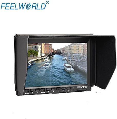 FEELWORLD FW-759 7 HD Тънък Видео Монитор IPS 1280x800 HDMI 1080p NP-F550 Батерия и Зарядно Устройство за DSLR Фотоапарат