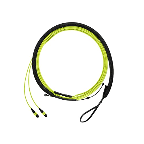 Тип на фибри събрание кабел хобота QuickNet OM5+фибри,зелен цвят лайм
