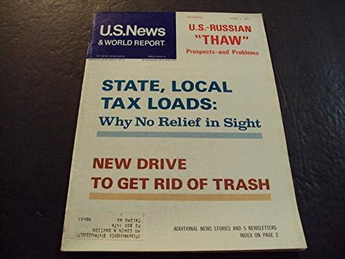 US News и World Report Jun 7 1971 САЩ, Русия Размразяване, отърви се от боклука