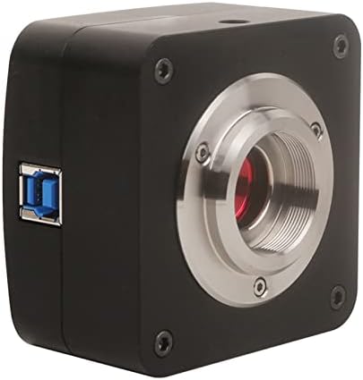 ZEFS--ESD Микроскоп, камера 6.3 MP USB3.0 178 CMOS Mircoscope C-Mount Промишлена електронна цифрова видеокамера за ремонт на печатната платка ПРОЦЕСОР Запояване (цвят : 45MP, увеличение: Мо