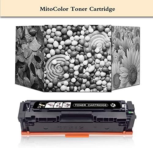 4 Pack W2020A Black Съвместима Тонер касета Заместител на HP 414A | W2020A за използване с Color Pro MFP M479fnw M479fdn