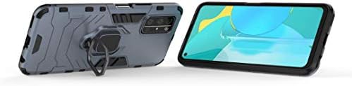 HiCASE Pro Калъф Huawei Honor 30S, Военен Брониран Калъф за Телефон с Магнитен Пръстен и Метална Стойка За Автомобил за