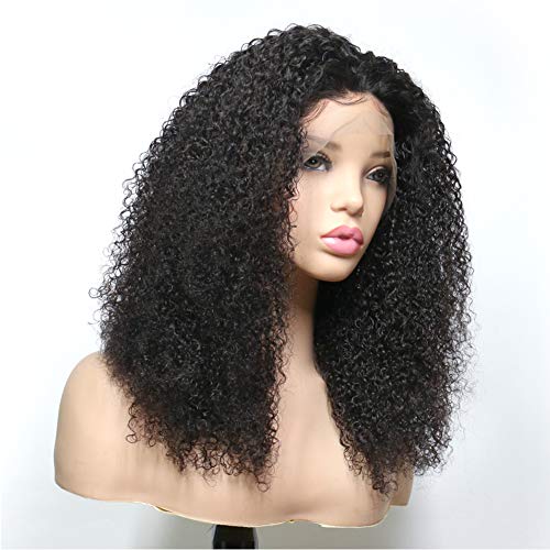 Glueless Пълен Дантела Перука Pre Разкъсаха Естествената Линия на растеж на Косата на 150% Density Virgin Mongolain Afro