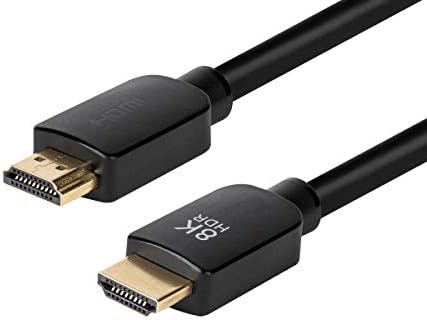 Monoprice 8K No Logo Ultra High Speed HDMI кабел - 3 метра - Черен (10 бр) 48 gbps, динамичен HDR, eARC, Съвместимо с Sony PS5, Xbox Series X и Xbox Серия S
