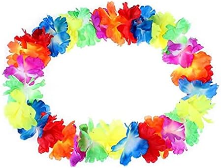 Ruluti Хавайски Многоцветни Цветя Колиета Цветни Летни Плажни Венци Бижута И Аксесоари Вечерни Пълнители Чанти