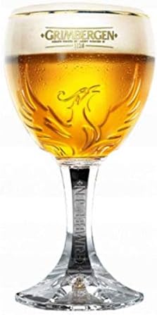 Официален белгийска бира, чаша Grimbergen - Голям 50CL