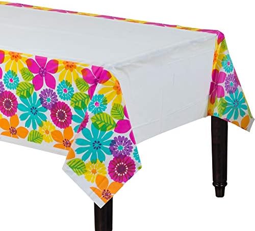 Amscan 579580 Day in Paradise Party Table Cover, 54 x 102, 1 бр.