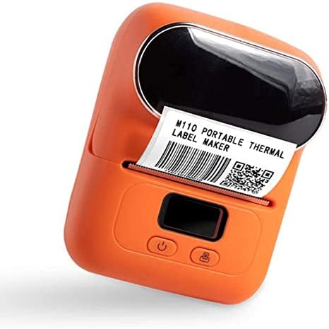 ZXZS Преносим Принтер Джобен Мини Безжична Bluetooth Термопринтер Ръчно Принтер на баркод Етикета Разписка Домашен Офис