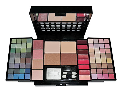 Travel Cosmetic 86 Piece Beauty Palette Train Box Make Up Gift Set Комплект