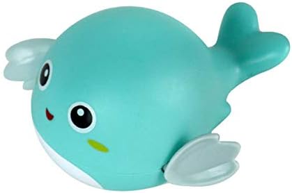 QINREN New 2Nd Wind Up Tortoise Classic Baby Water Toy Бебе Swim Turtle Wound Up,Синьо,Пластмаса