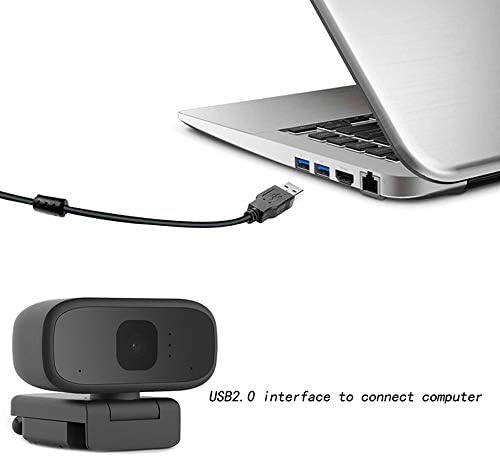 MIUONO 720P FHD Уеб Камера, 30FPS Камера за Компютър с Два Микрофона, USB Потоковая Уеб Камера Уеб Камера за провеждане