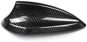 Arotom Real Carbon Fiber Antenna Toppers Shark Fin Antenna Cover Cap Fit for BMW F20 F22 F23 F30 F31 F32 F33 F35 F36 F80
