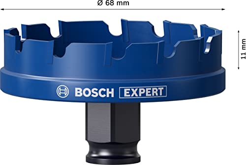 Bosch Professional 1x Expert Перфоратор на ламарина (Ø 68 мм, аксесоари на Ротари ударната бормашина)