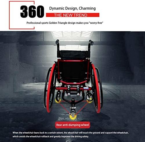 На открито рамка на стола на колела се движат лесно да се сгъва супер светло задното колело на инвалидна количка алуминиева