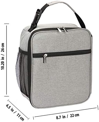 Обяд-пакет Оксфорд плат за носене самозалепваща чанта открит пикник обяд-бокс пакет лед училище офис обяд-чанта