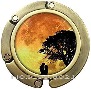 Moon Art Портфейла Hook in Love Full Moon-Луна Jewelry Moon Бижута Портфейла Hook Gift for Moon Jewellery Tree Bag Hook