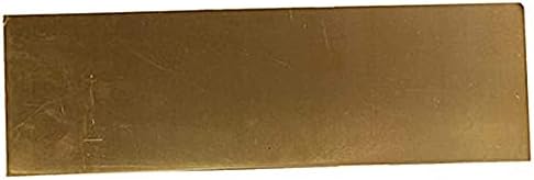 JHSJ Метална медни фолио, Месинг лист Percision Метали Суровини Латунная плоча Латунная табела (размер : 1.2x100x200mm)