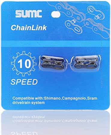 Inkesky 4 двойки (2 карти) многократна употреба-бърза връзка за велосипедни вериги - Съвместим с Shimano/KMC/Campagnolo/SRAM