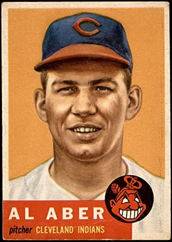 1953 Topps 233 Al Поглед Cleveland Indians (Бейзболна картичка) GOOD Indians