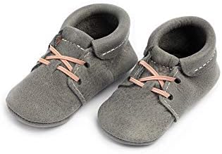 Пресните - Мека Подметка, Кожени Оксфордские Мокасини - Обувки за малки момичета/Момчета - Детски размери 1-5 - Няколко цвята