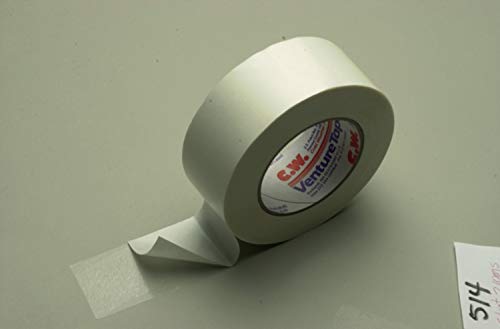 Venture Tape 96211-case 3M Double Coated ПЕТ Tape 514CW, 48 mm x 54.8 m .5 mil, бяла (опаковка от 24 броя)