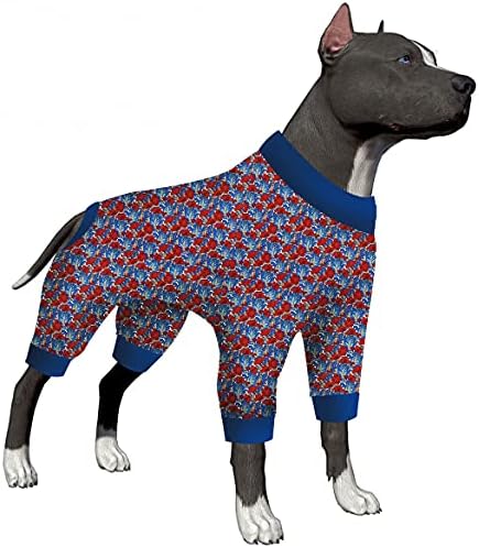 Lovinpet Upgrade Dog Pajamas, Мулти-Щампи, като растения/Плодове/Пространство, Лесно носенето за зимата/вечерта/купоните,