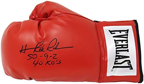 Хасим Рахман подписа Червени боксови ръкавици Евърласт w/50-9-2, 40 KO