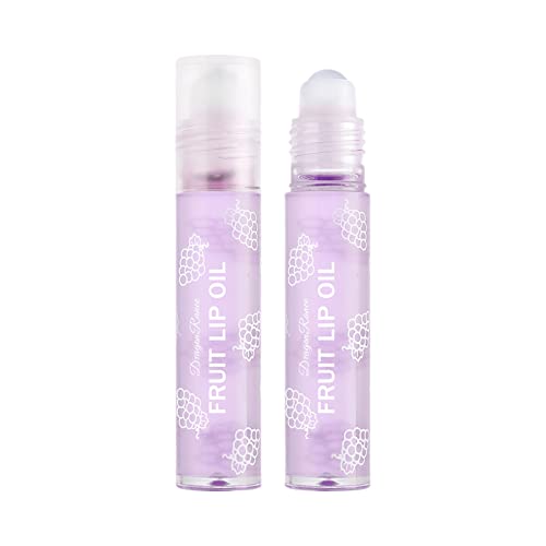 1PC Fruit-Flavored Lip Gloss Fresh Lip Glaze Прозрачен Безцветен Овлажняващ Лосион За Устни, Леко Петно За Устни С Пълно